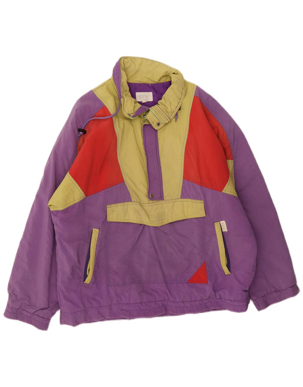 Ανδρικό πουλόβερ Etirel μπουφάν με επένδυση UK 42 XL Purple Colorblock Nylon