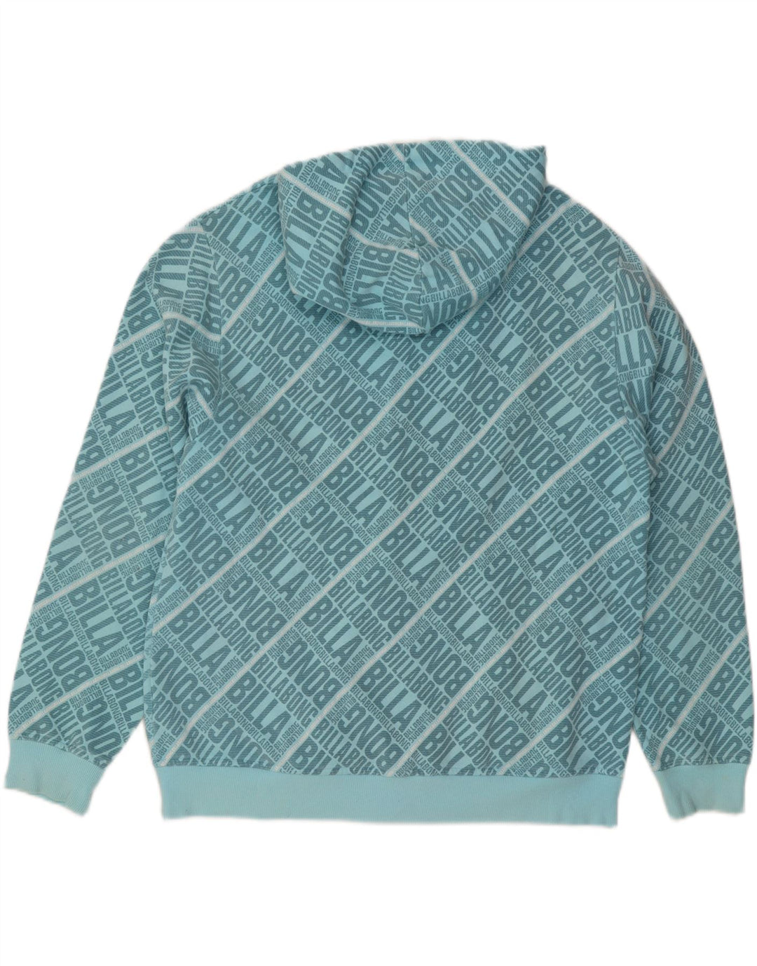 Ανδρικό πουλόβερ με κουκούλα με φερμουάρ BILLABONG XL Μπλε βαμβακερό