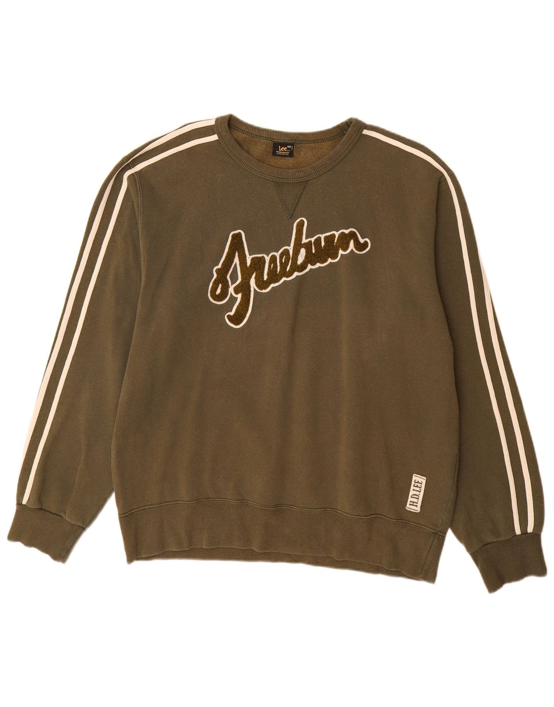 Ανδρικό Φούτερ Lee Graphic Jumper 2XL Χακί Βαμβακερό