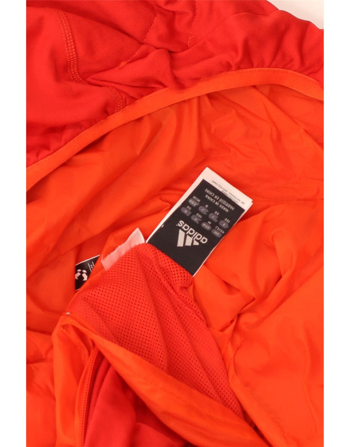 Ανδρικό αναστρέψιμο μπουφάν Adidas UK 40/42 Medium Orange Nylon