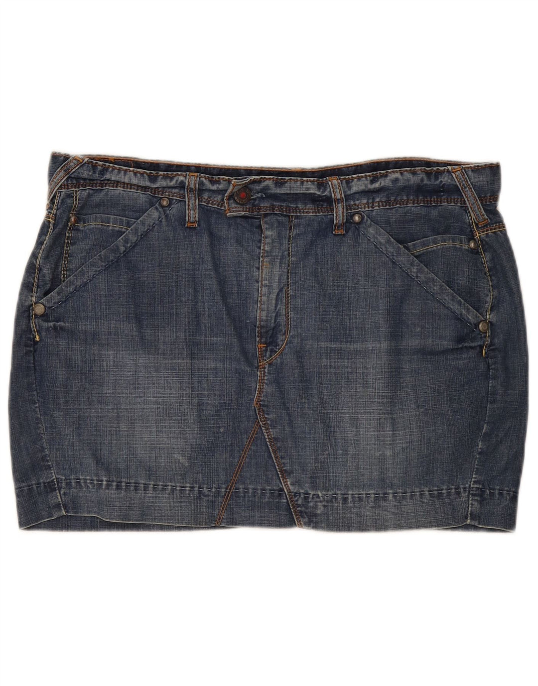 Γυναικεία Μίνι Τζιν Φούστα Levi's W38 XL Μπλε