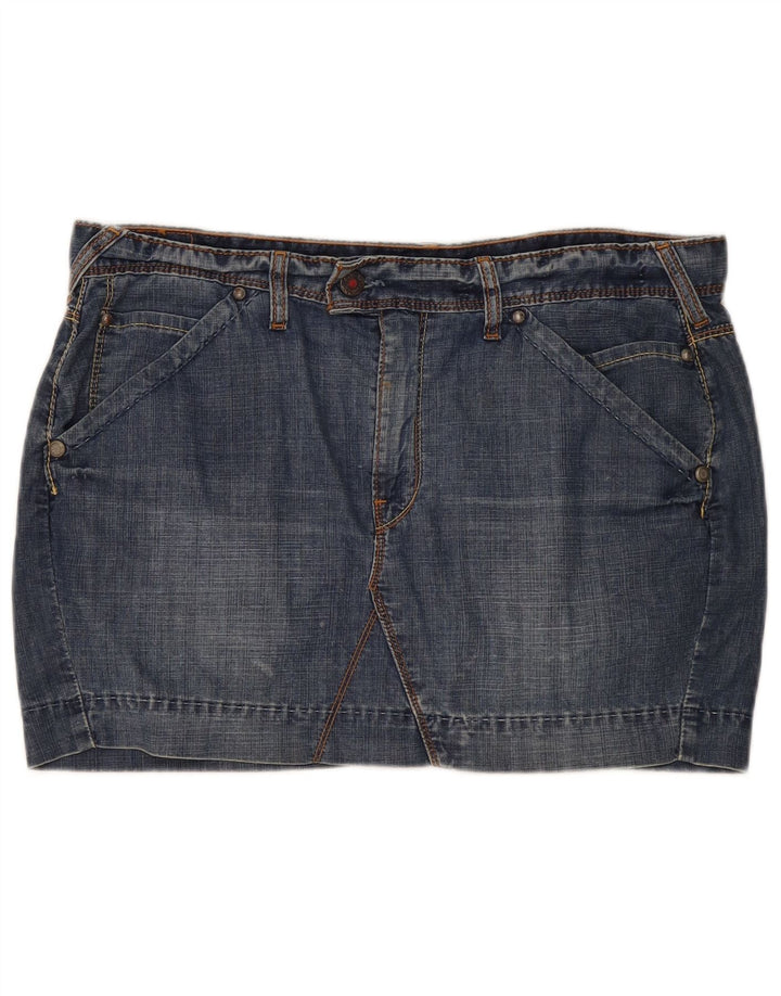 Γυναικεία Μίνι Τζιν Φούστα Levi's W38 XL Μπλε
