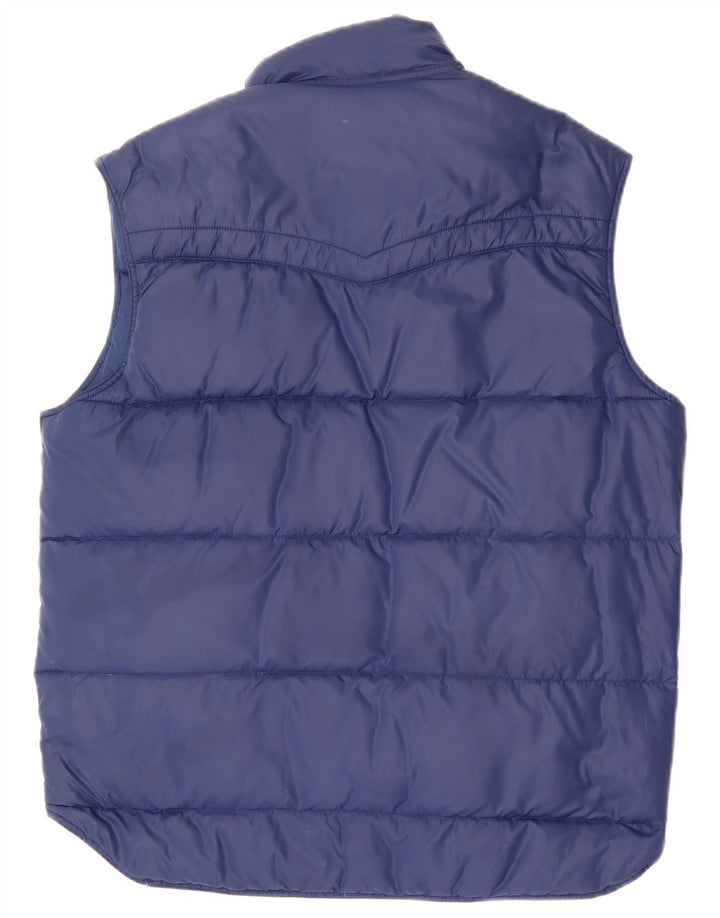 Dolomite Mens Padded Gilet UK 38 Medium Navy Blue Polyester