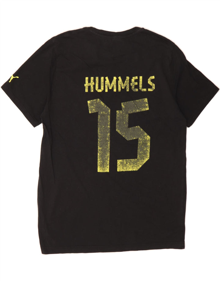 PUMA Mens Graphic T-Shirt Top Large Black Cotton Vintage Puma and Second-Hand Puma from Messina Hembry 