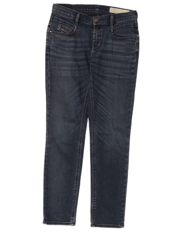 DIESEL Γυναικείο Slim Jeans W24 L30 Μπλε Βαμβακερό