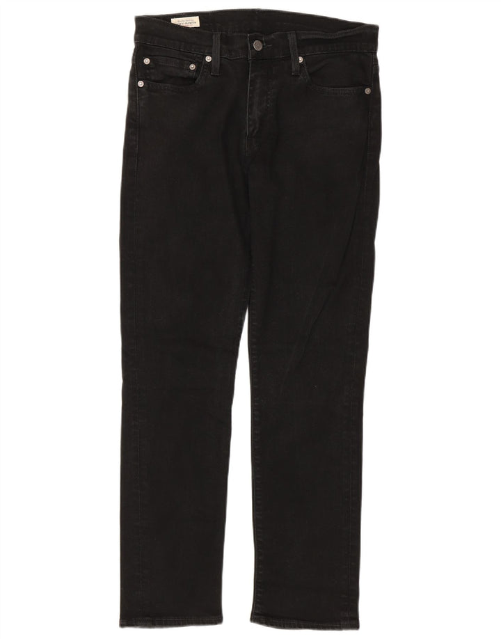 LEVI'S Ανδρικό 511 Slim Jeans W31 L30 Μαύρο βαμβακερό