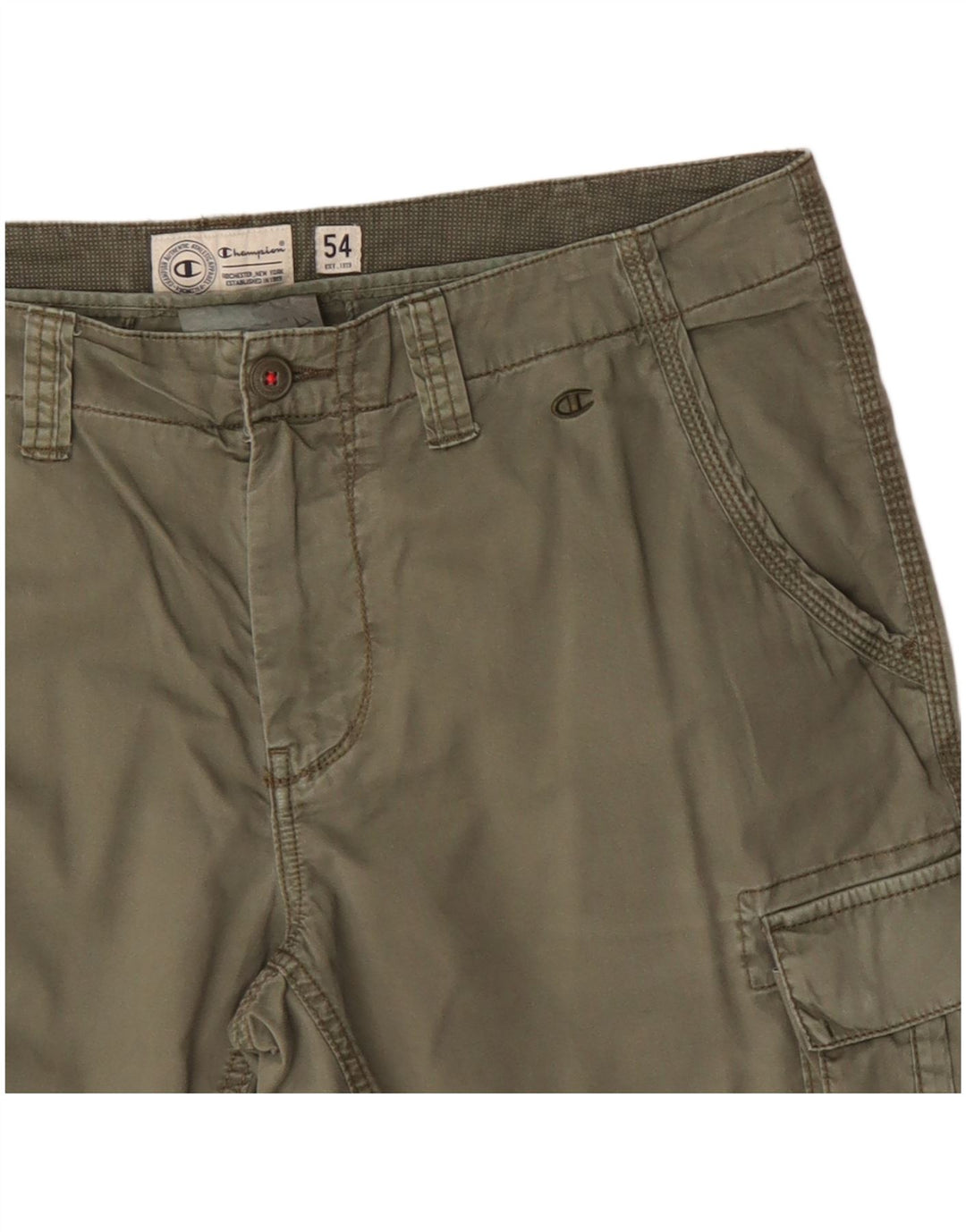 Champion Ανδρικό Σορτς Cargo IT 54 2XL W38 Χακί Βαμβακερό