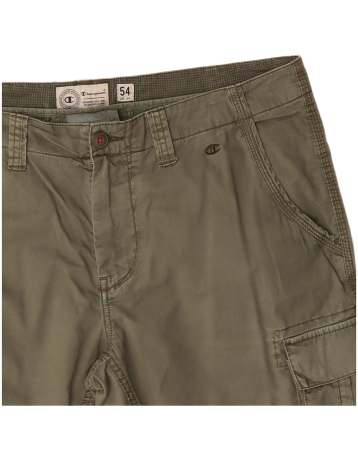 Champion Ανδρικό Σορτς Cargo IT 54 2XL W38 Χακί Βαμβακερό