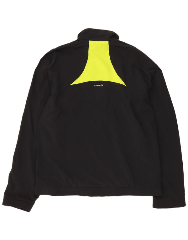 Ανδρική φόρμα Adidas Climalite Top Jacket UK 40/42 Medium Black Polyester