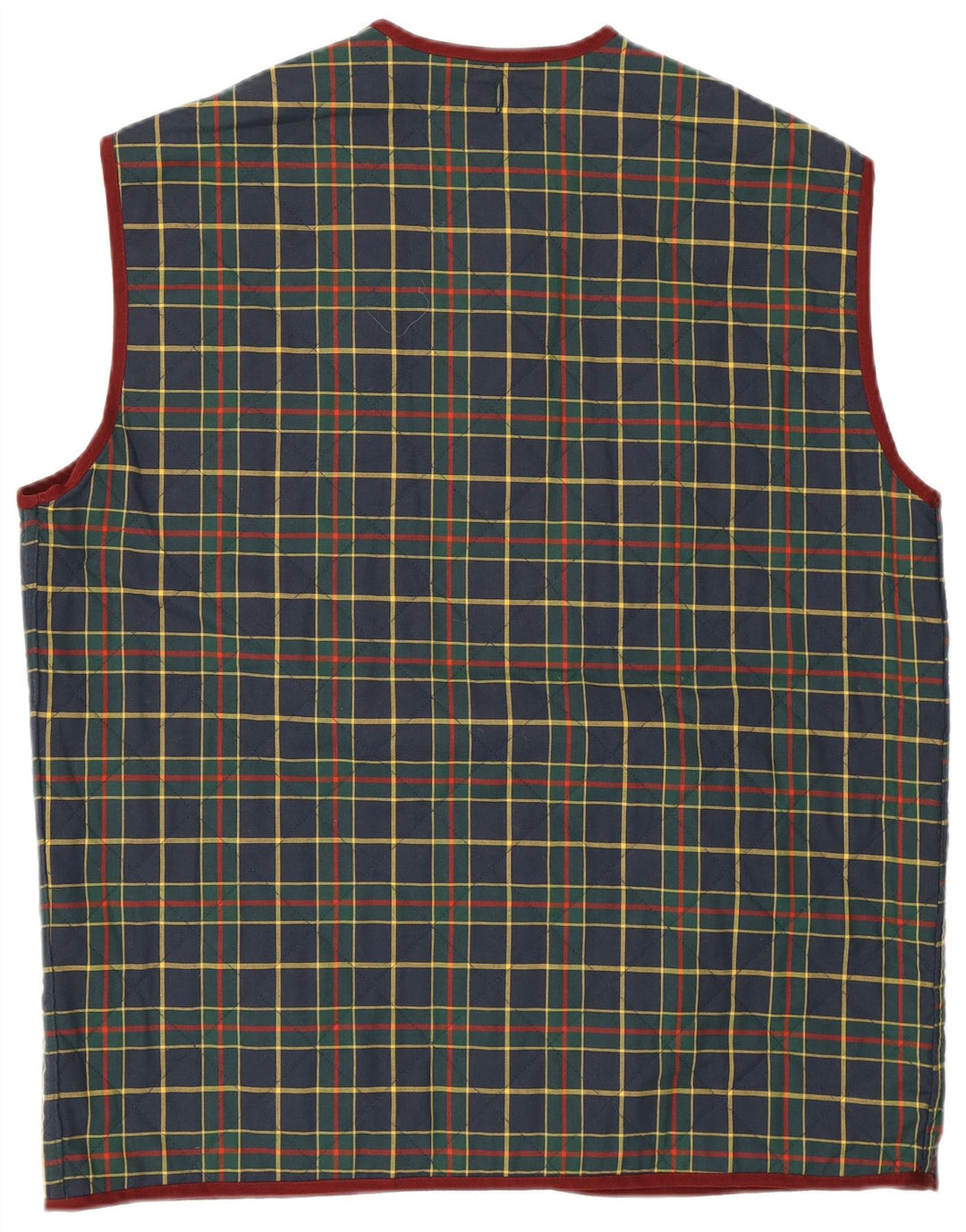 Belfe & Belfe Ανδρικά καπιτονέ Gilet IT 50 Large Navy Blue Check