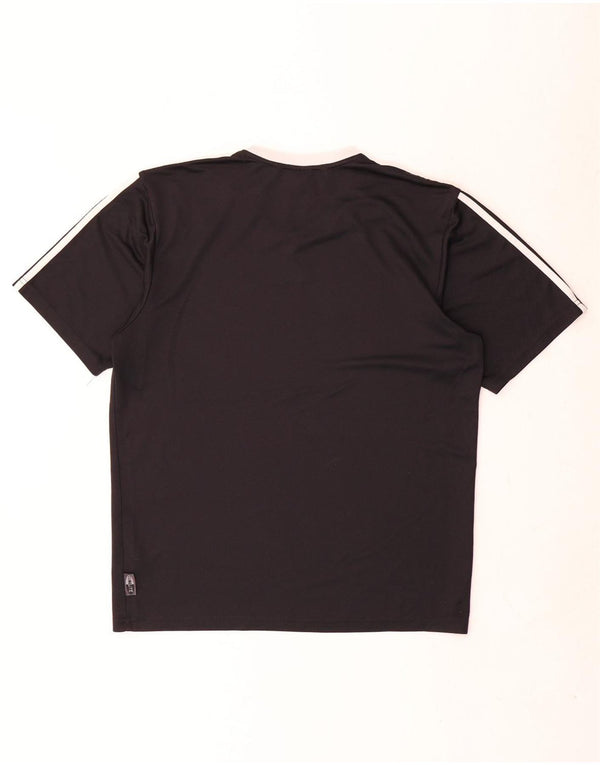 Adidas Ανδρικό T-Shirt Climalite Top Small Black Polyester
