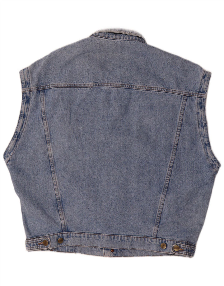 Quarry Ανδρικό Τζιν Gilet UK 42 XL Μπλε