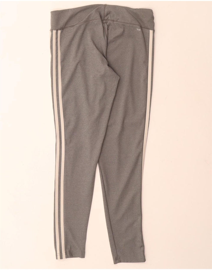 Adidas Γυναικεία Κολάν Climalite UK 12/14 Μεσαίου Γκρι Πολυεστέρας