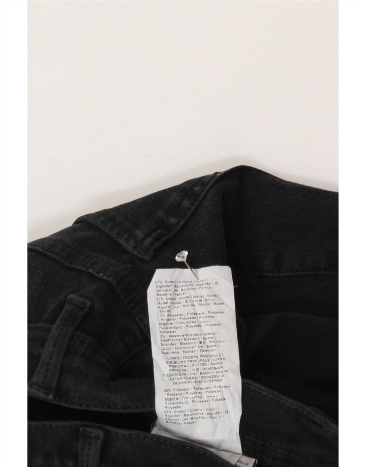 Γυναικείο τζιν Trussardi ίσιο W26 L28 Μαύρο