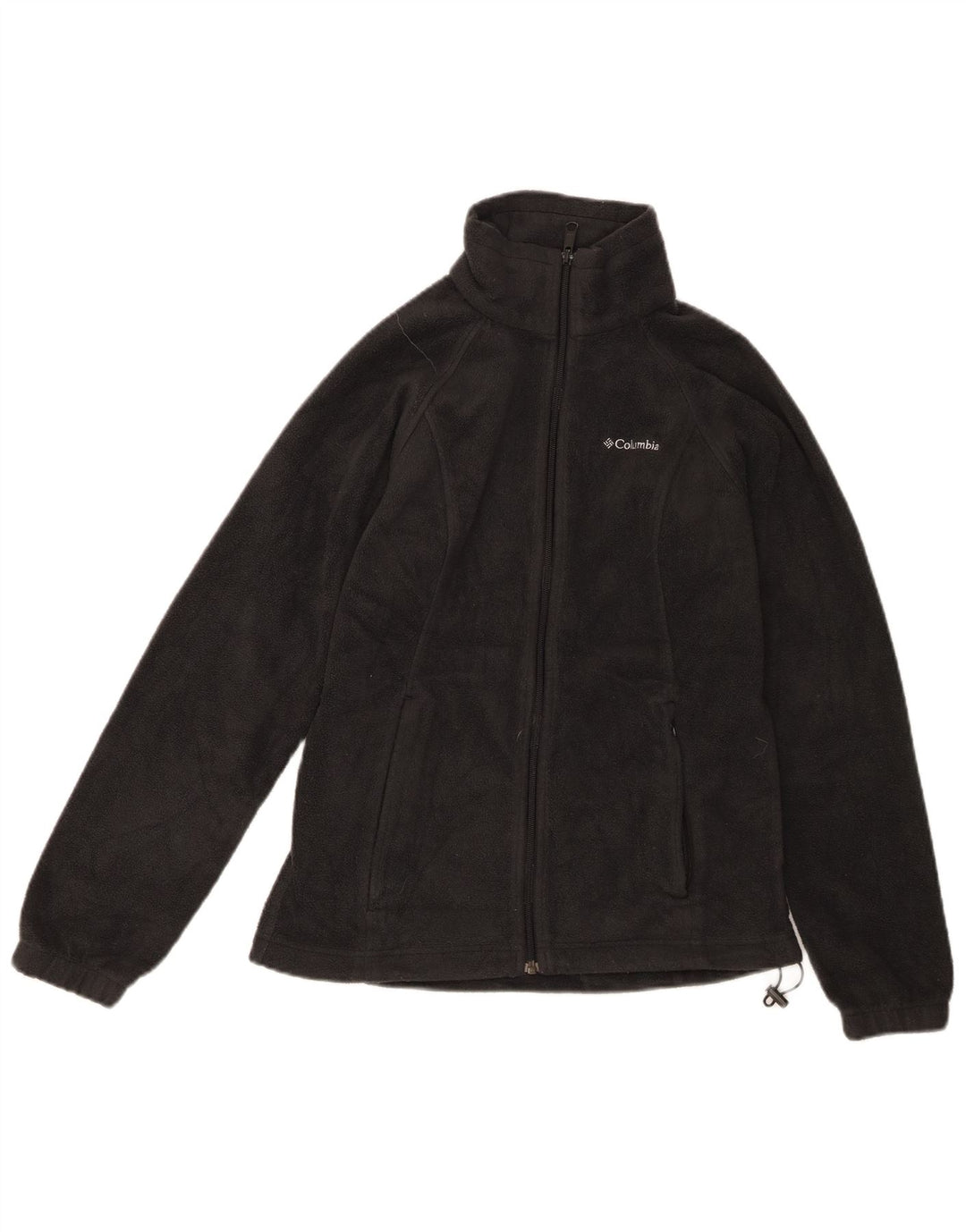 COLUMBIA Womens Fleece Jacket UK 10 Small Grey Polyester