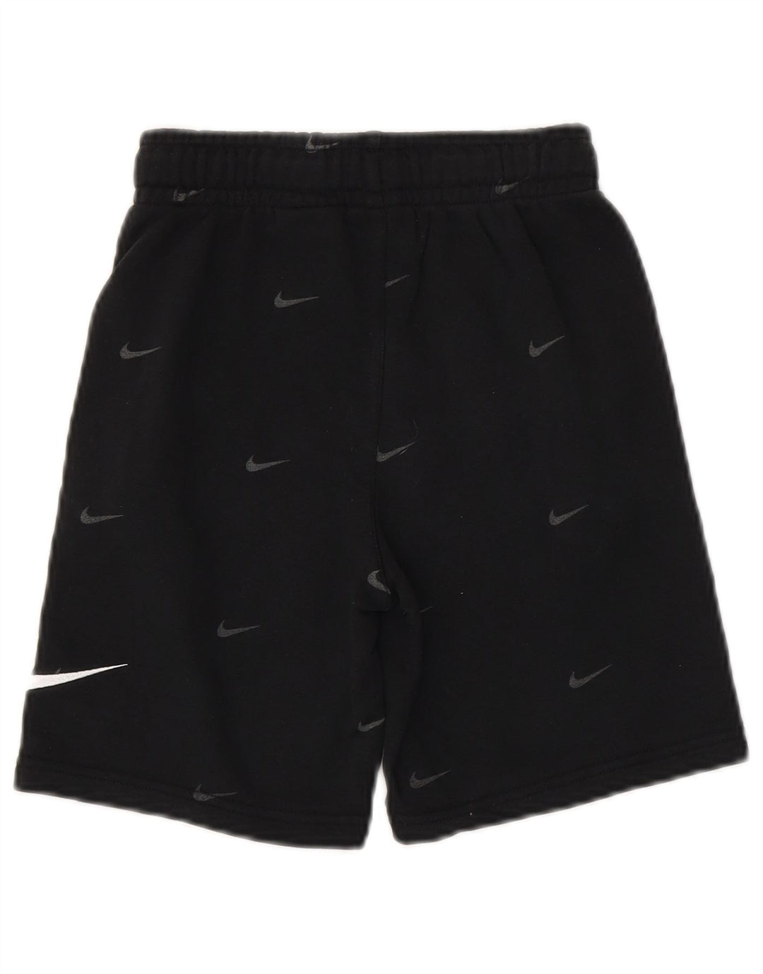Γραφικό αθλητικό σορτς NIKE Boys Standard Fit 8-9 ετών Μικρό μαύρο βαμβακερό