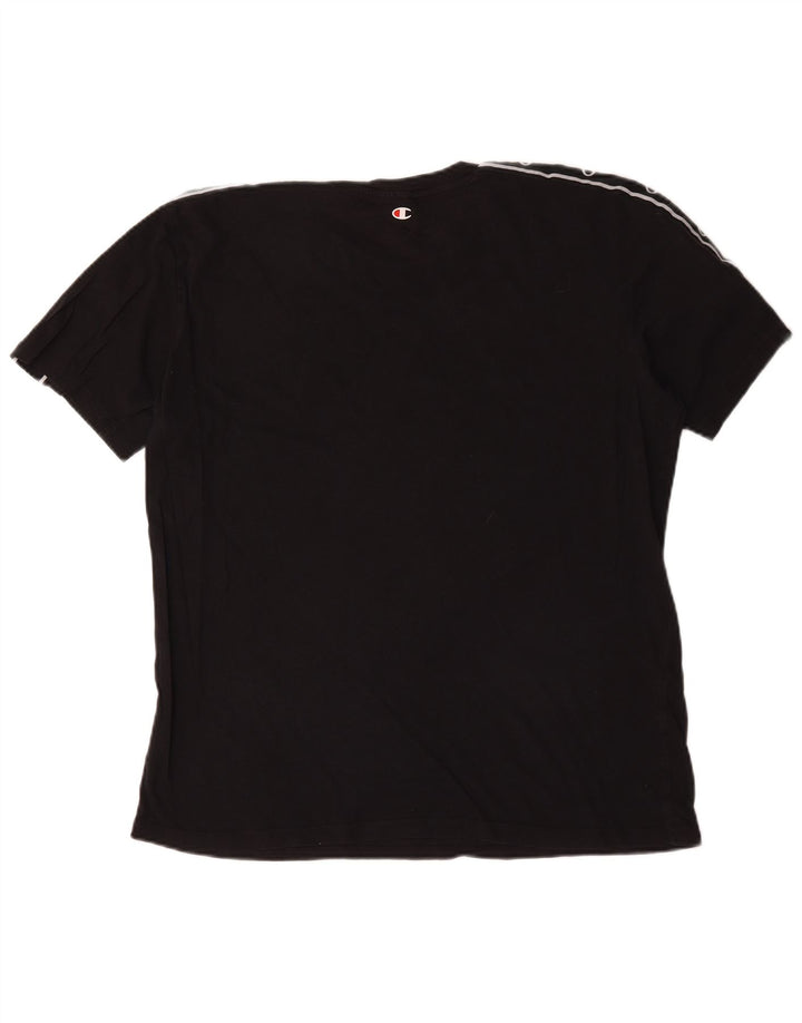 Ανδρικό T-Shirt Champion Top Large Μαύρο