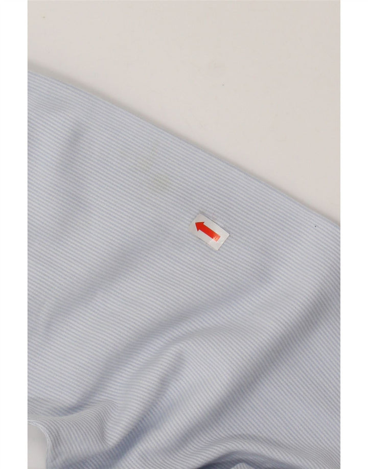 ARMANI JUNIOR Πουκάμισο για αγόρια 13-14 ετών Μπλε βαμβακερό ριγέ