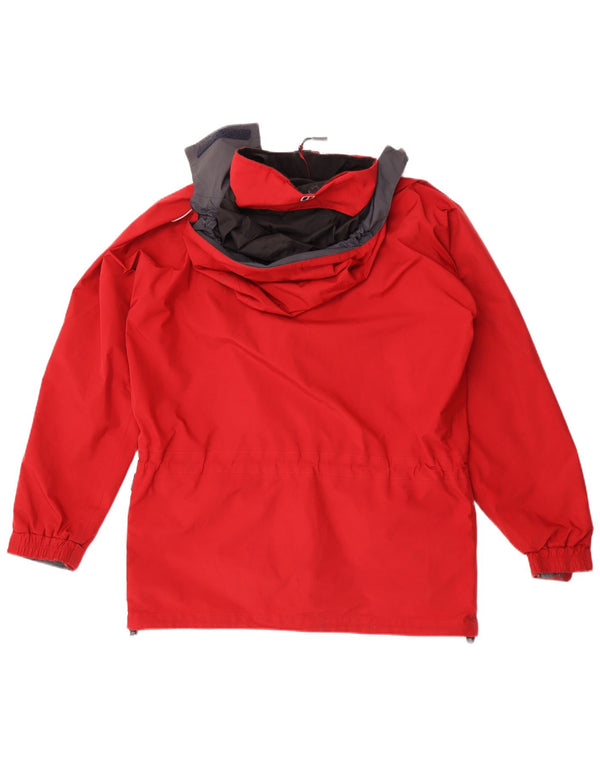 Ανδρικό μπουφάν βροχής με κουκούλα Berghaus UK 38 Medium Red Polyester