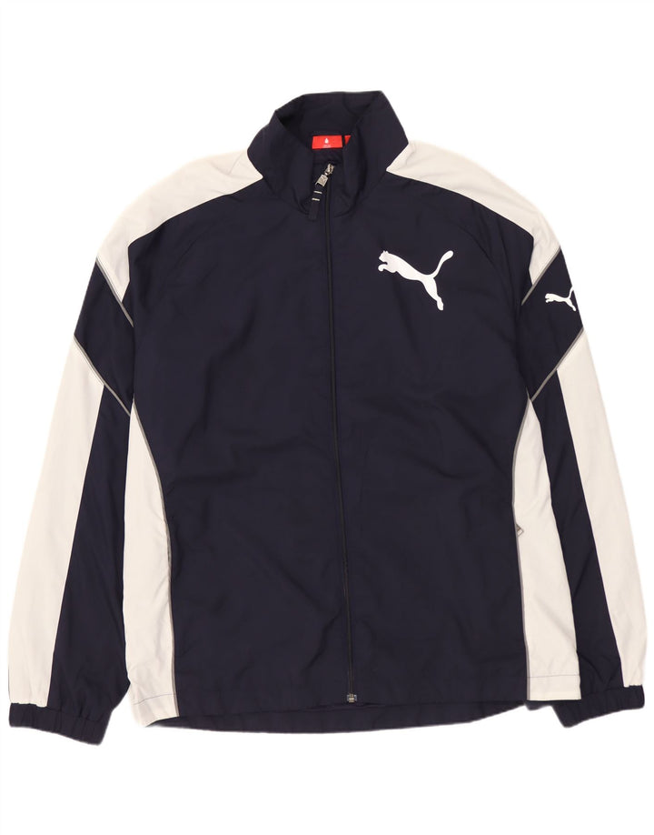 Ανδρική φόρμα PUMA Top Jacket Μεγάλο μπλε ναυτικό χρώμα, πολυεστέρας
