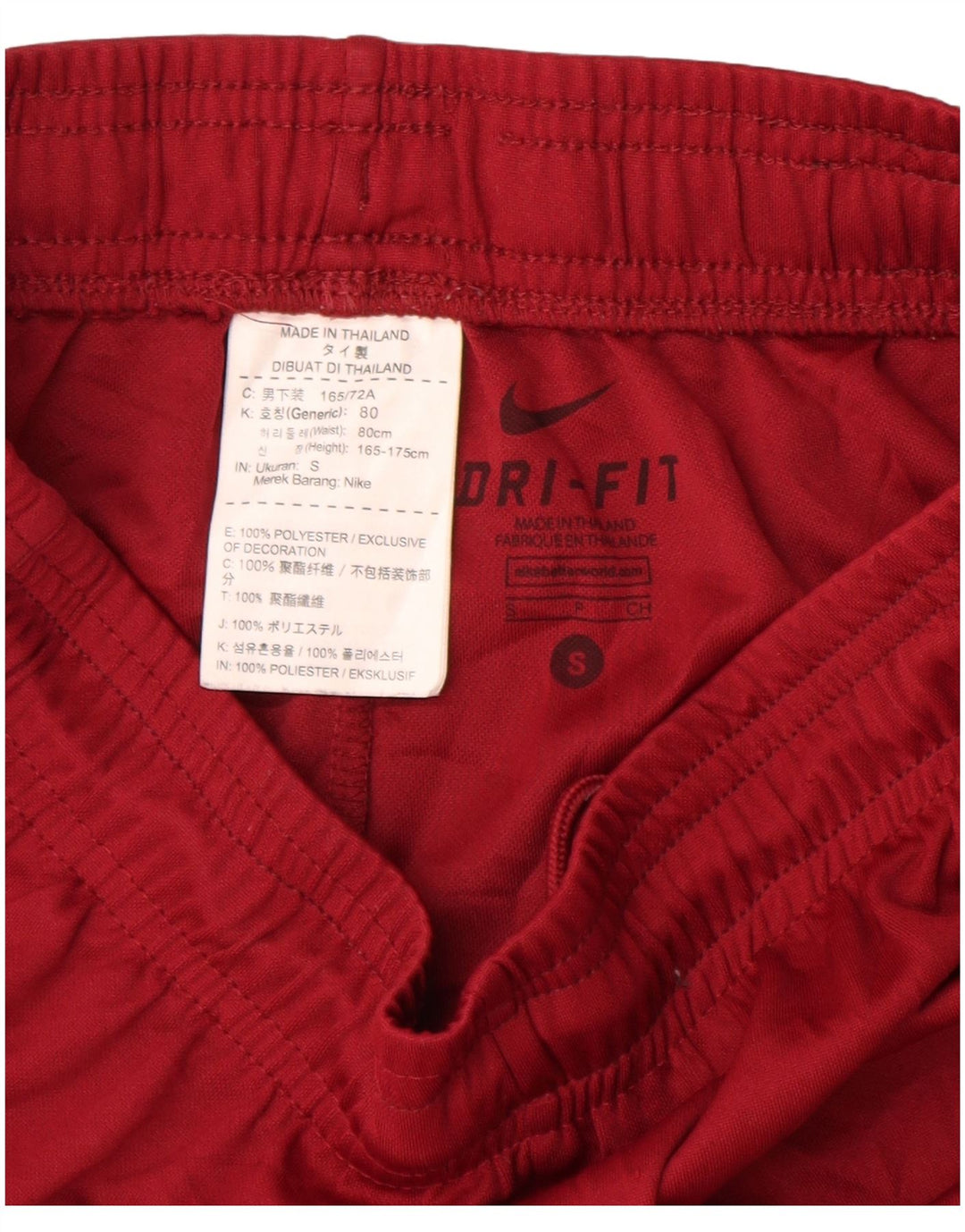 Ανδρικό αθλητικό σορτς Nike Dri Fit Μικρό κόκκινο πολυεστέρα