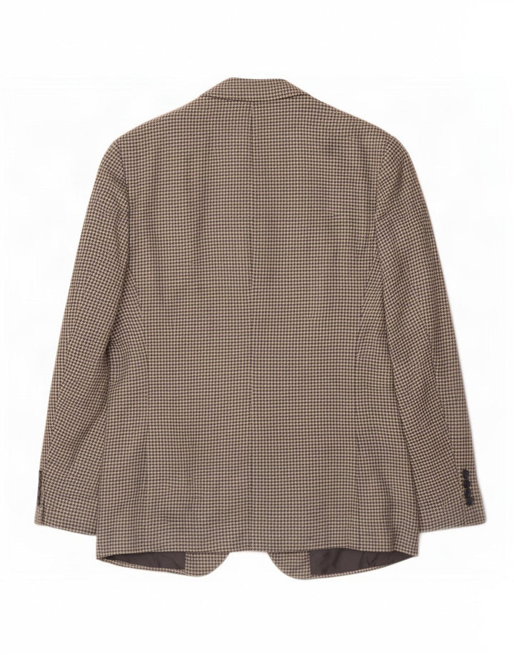 Polo Ralph Lauren Ανδρικό σακάκι με 3 κουμπιά σακάκι UK 40 Medium Blue Houndstooth