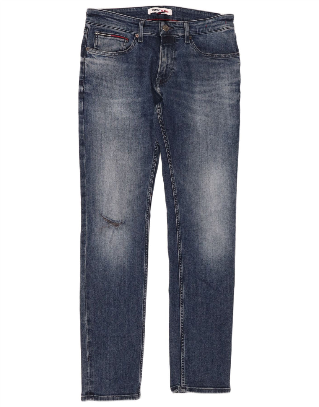 TOMMY HILFIGER Ανδρικό στενό τζιν W31 L32 Μπλε βαμβακερό