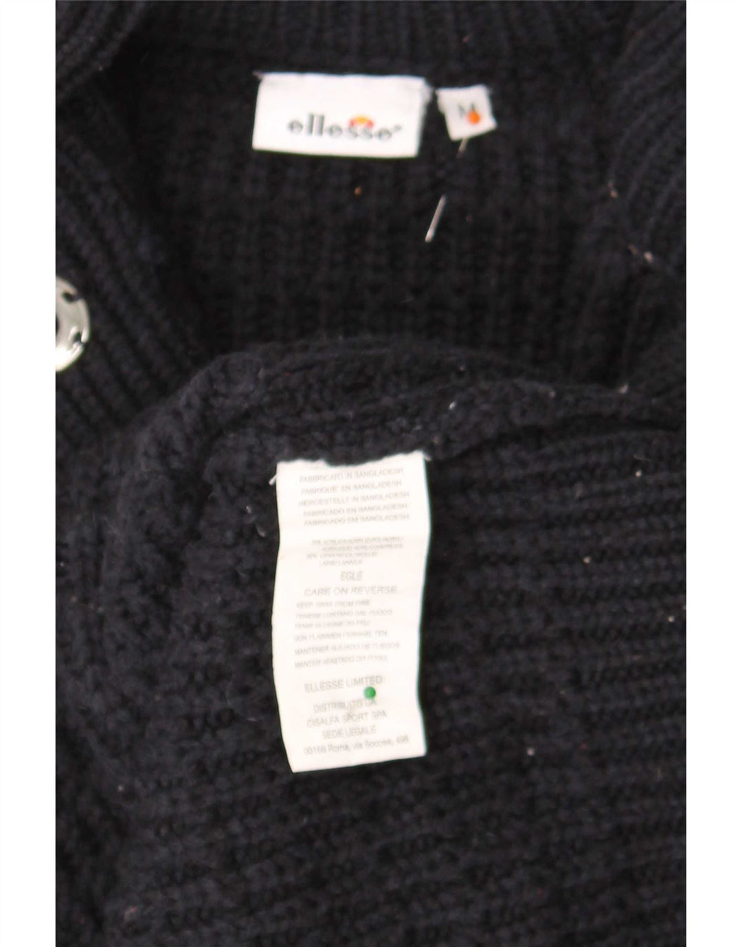 Γυναικεία ζακέτα Ellesse UK 12 Medium Navy Blue Acrylic
