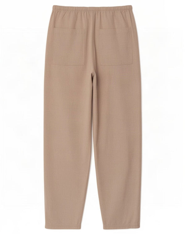 Marks & Spencer Γυναικείο ψηλόμεσο παντελόνι Chino UK 10 Small W27 L27 Beige