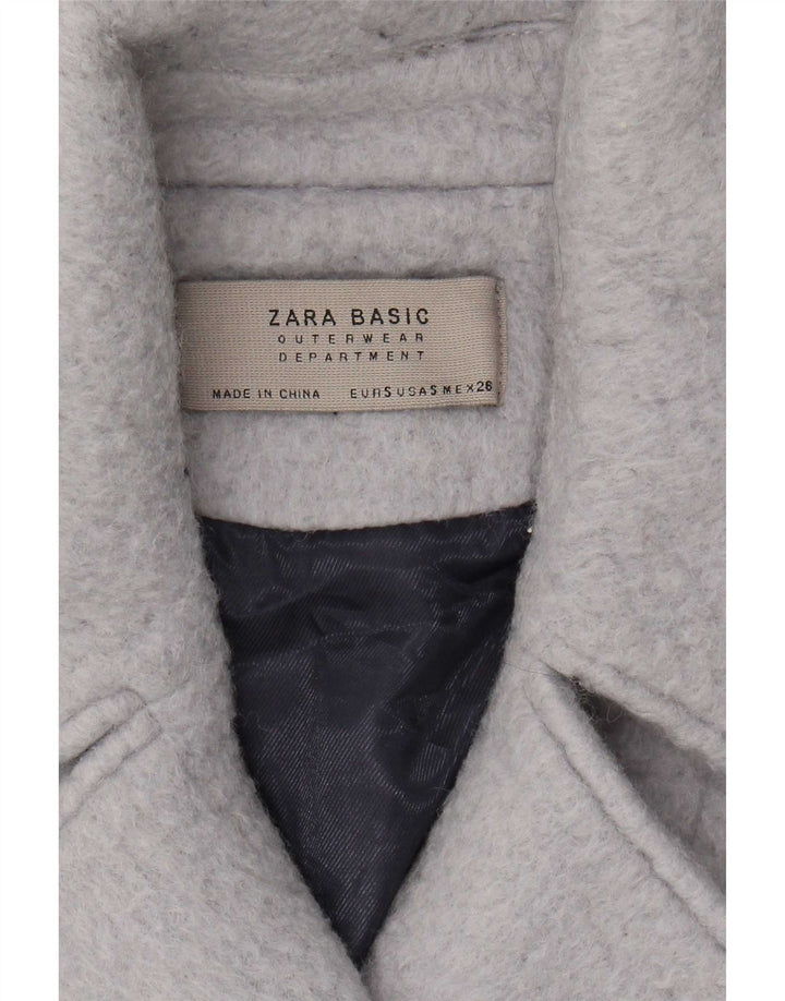 Zara Γυναικείο Παλτό UK 10 Small Blue