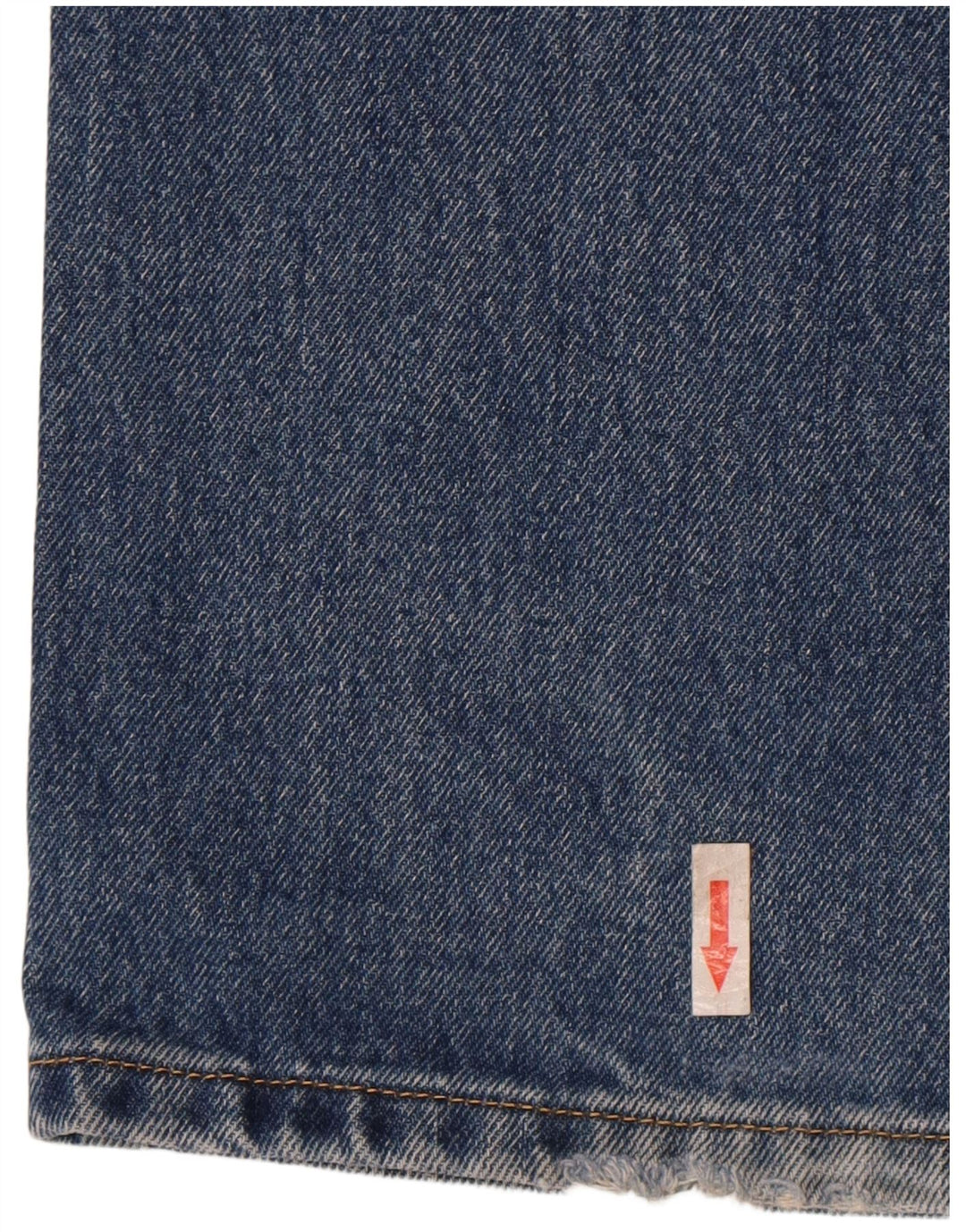 Lee Mens Brooklyn Straight Jeans W34 L32 Blue Cotton