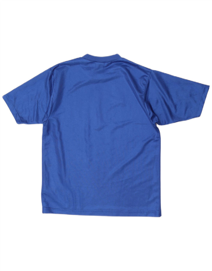 Ανδρικό T-Shirt Nike Top UK 36/38 Small Blue Colorblock Polyester