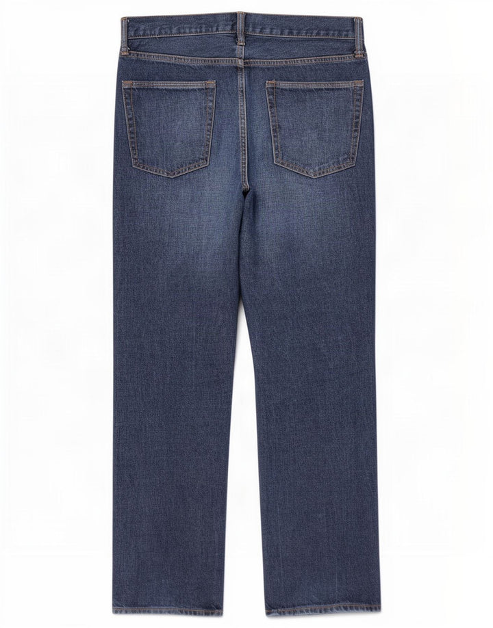 Ανδρικό τζιν Gap ίσιο W34 L31 Navy Blue Cotton