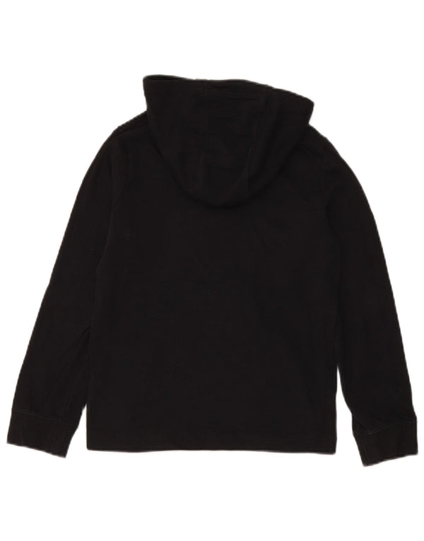 Nike Boys Graphic Hoodie Jumper 8-9 ετών Μικρό μαύρο βαμβακερό