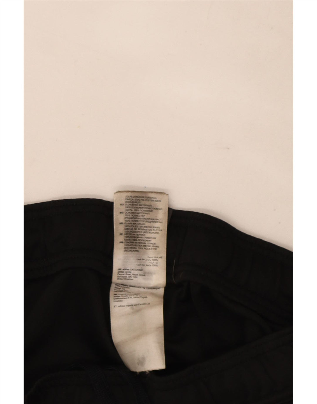 Ανδρικό παντελόνι αθλητικής φόρμας Adidas Aeroready Μεσαίο μαύρο πολυεστέρα