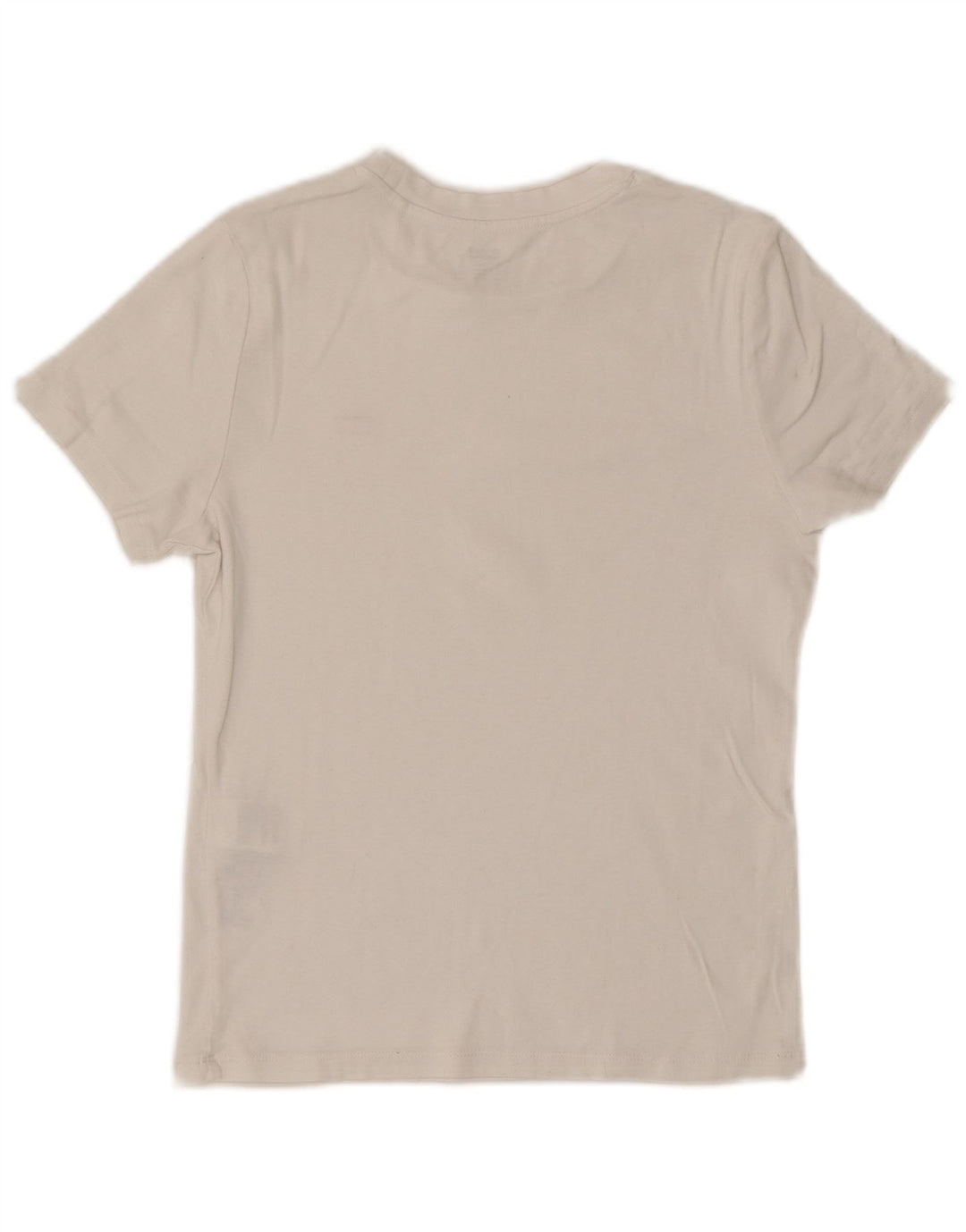 LEVI'S Womens T-Shirt Top UK 12 Medium White Cotton