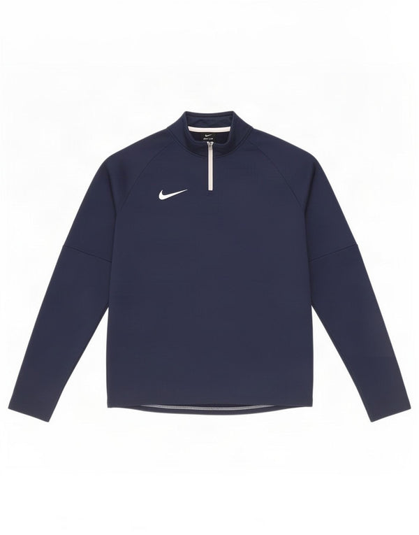 Nike Boys Dri Fit πουλόβερ φόρμα φόρμας 13-14 ετών XL Navy Blue