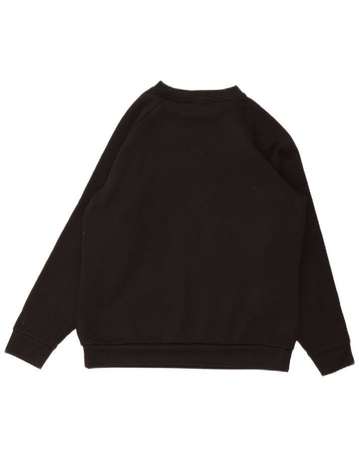 Γυναικείο γραφικό φούτερ Tommy Hilfiger Jumper UK 16 μεγάλο μαύρο πολυεστέρα