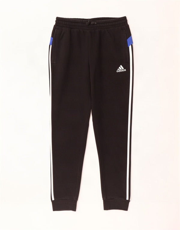Ανδρική φόρμα Adidas Παντελόνι Joggers Small Black Colourblock Βαμβακερό