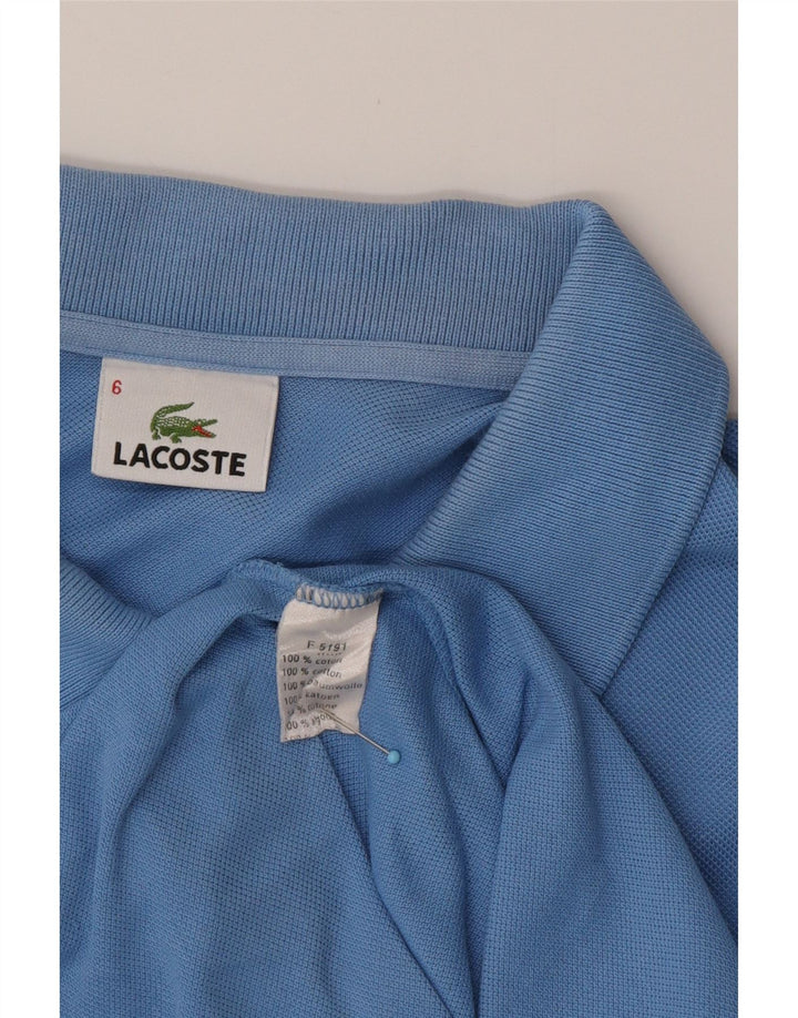 Ανδρικό μπλουζάκι πόλο LACOSTE 6 XL Μπλε βαμβακερό