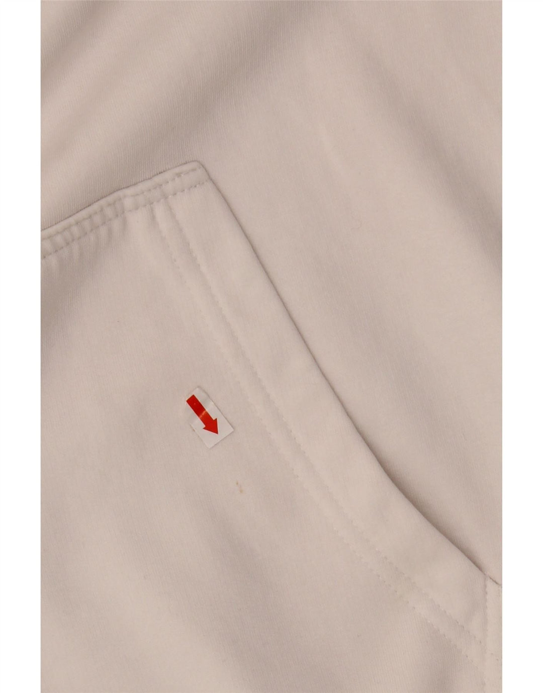 KARL KANI Ανδρικό γραφικό φούτερ με φούτερ, μικρό λευκό βαμβακερό