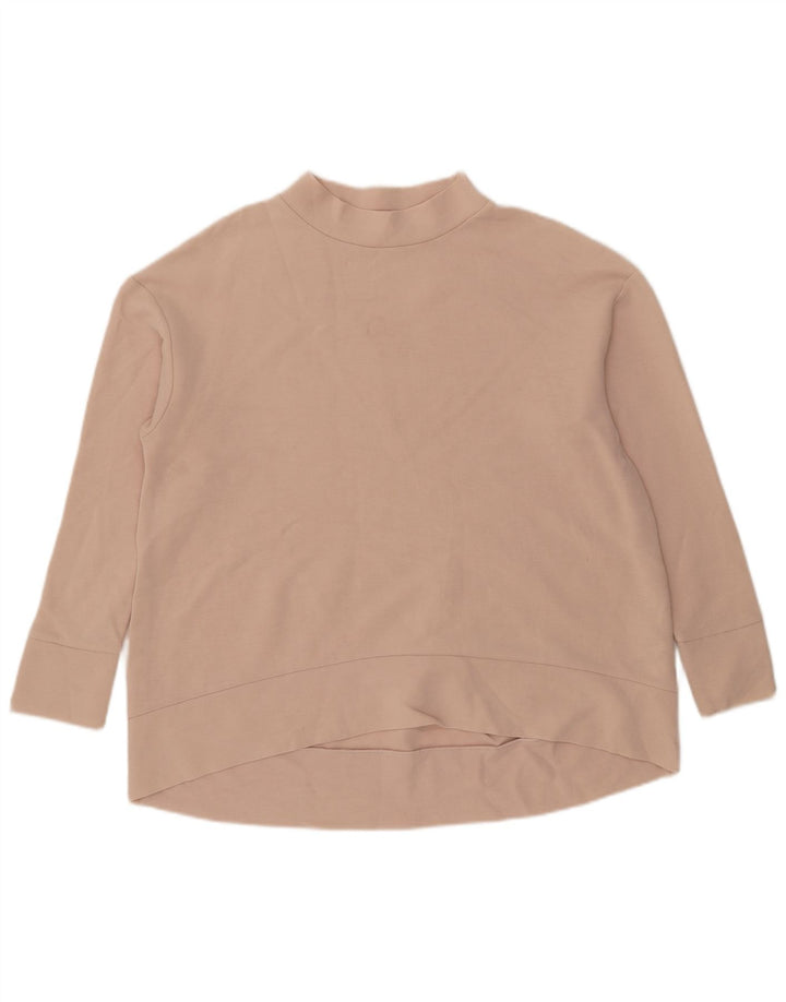 Cos Γυναικεία φούτερ υπερμεγέθη Jumper UK 14 Βαμβακερό μεσαίο μπεζ