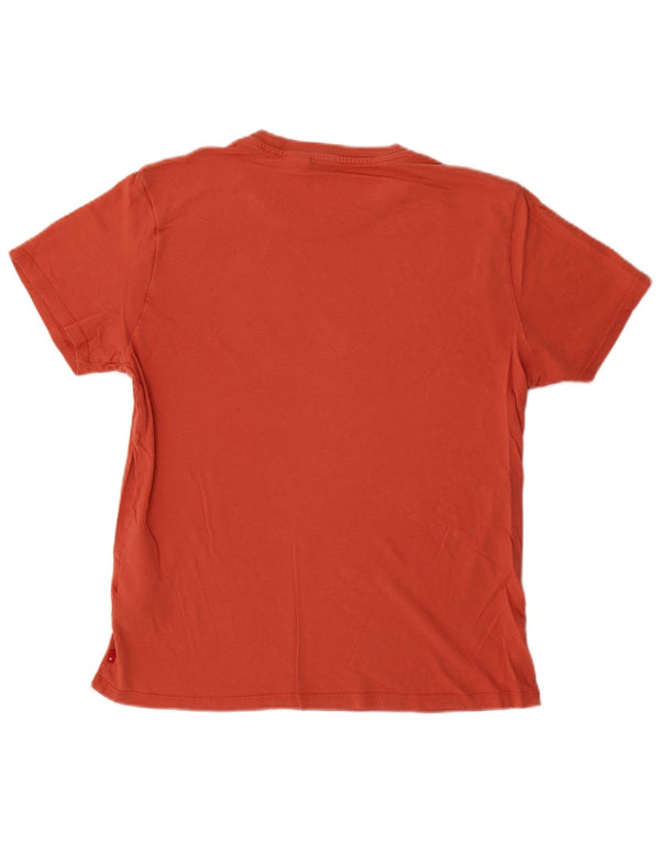 Ανδρικό γραφικό T-Shirt Levi's Top Μεσαίο πορτοκαλί βαμβακερό