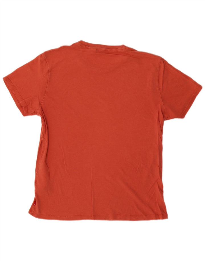 Ανδρικό γραφικό T-Shirt Levi's Top Μεσαίο πορτοκαλί βαμβακερό