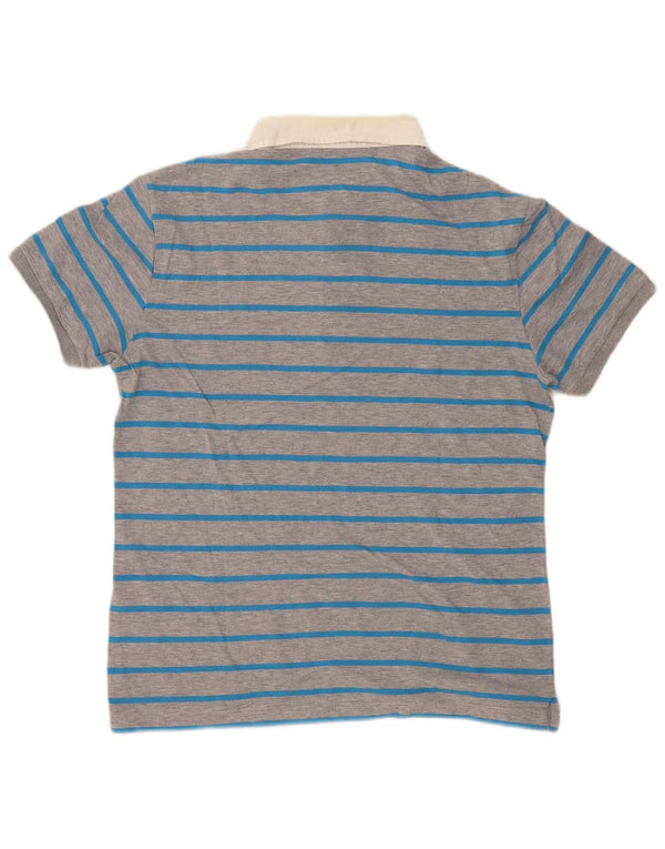 Fred Perry Ανδρικό μπλουζάκι ράγκμπι πόλο XL γκρι βαμβακερό ριγέ