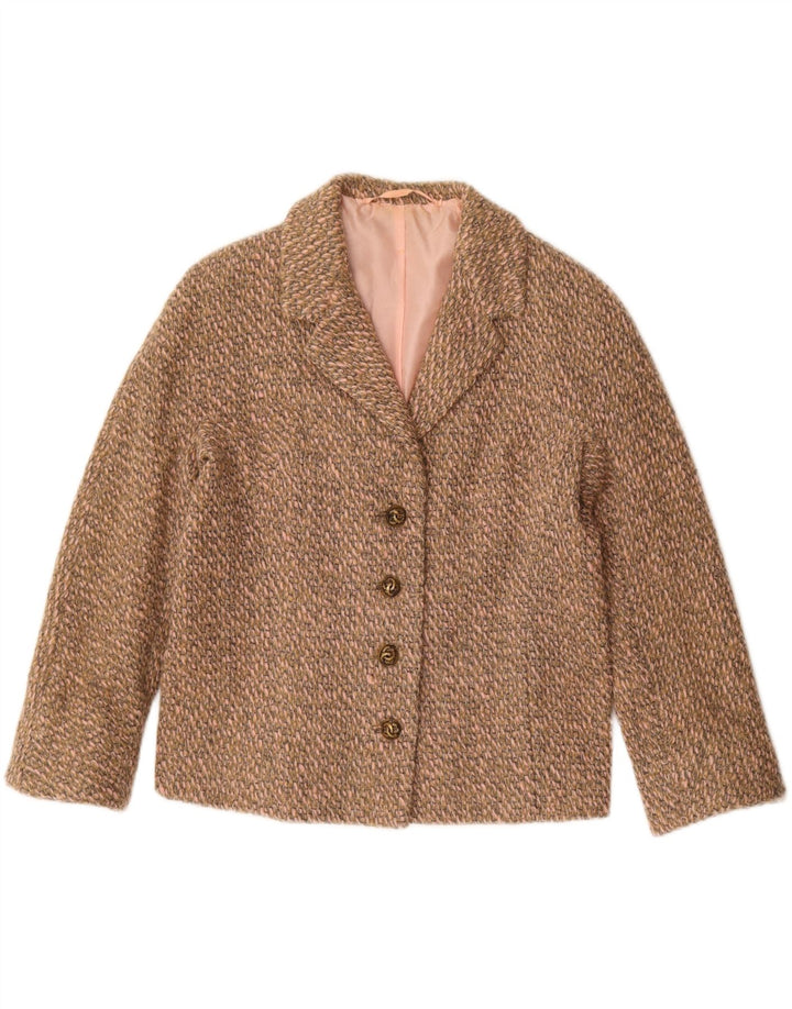 Vintage γυναικείο σακάκι blazer UK 16 Large Brown