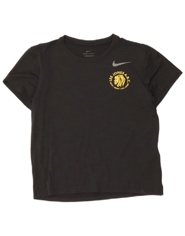 Nike Mens Lee Jones A.B.C. Γραφικό T-Shirt Top Small Black Flecked