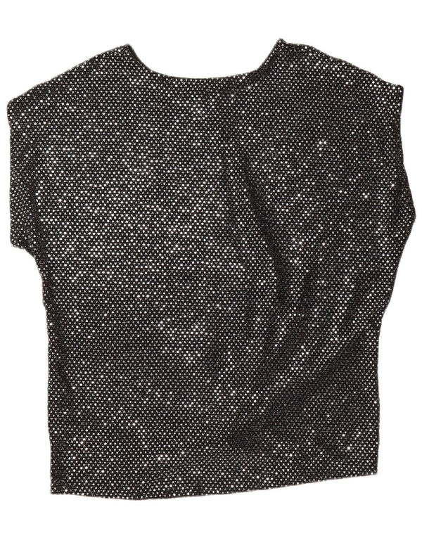 Γυναικεία μπλούζα OASIS Top UK 14 Medium Black Polyamide