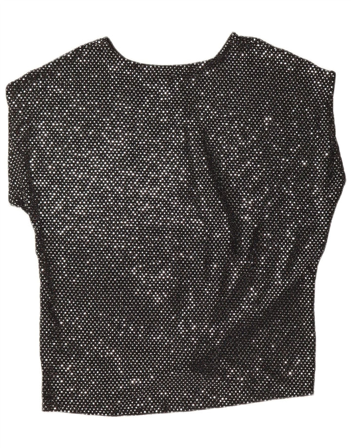 Γυναικεία μπλούζα OASIS Top UK 14 Medium Black Polyamide