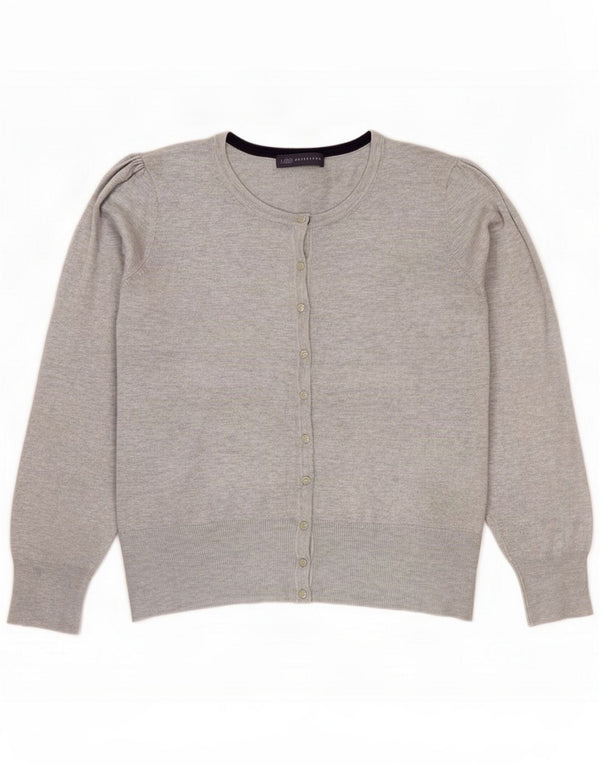 Marks & Spencer Γυναικεία ζακέτα πουλόβερ UK 16 Large Grey Viscose